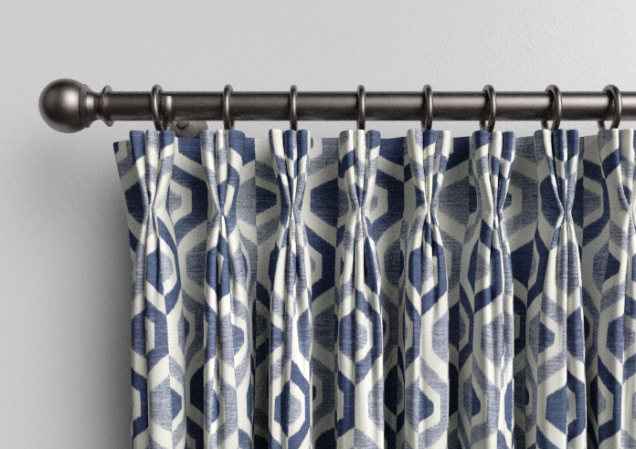 Gusta, Navy - Made to Measure Curtains - Image 11